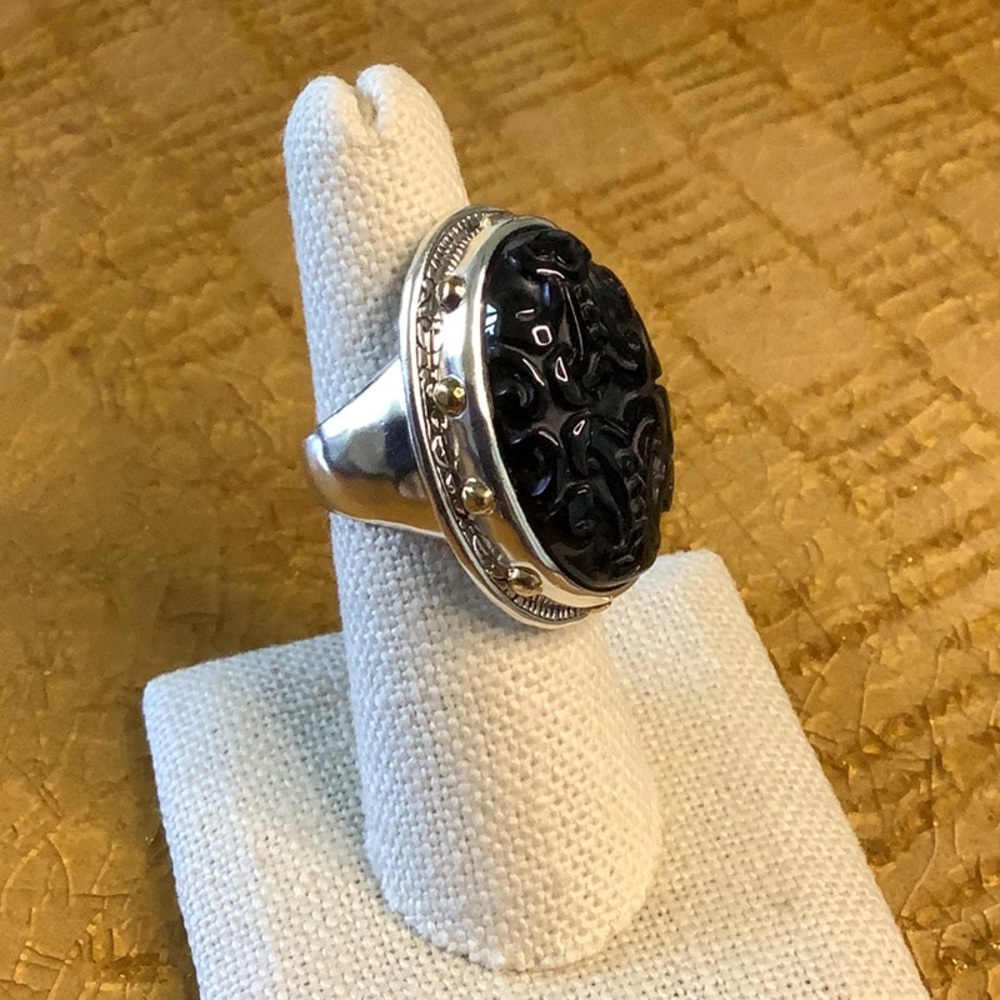 Silpada Into The Night Ring R3362 Size 6 - Picture 2 of 12